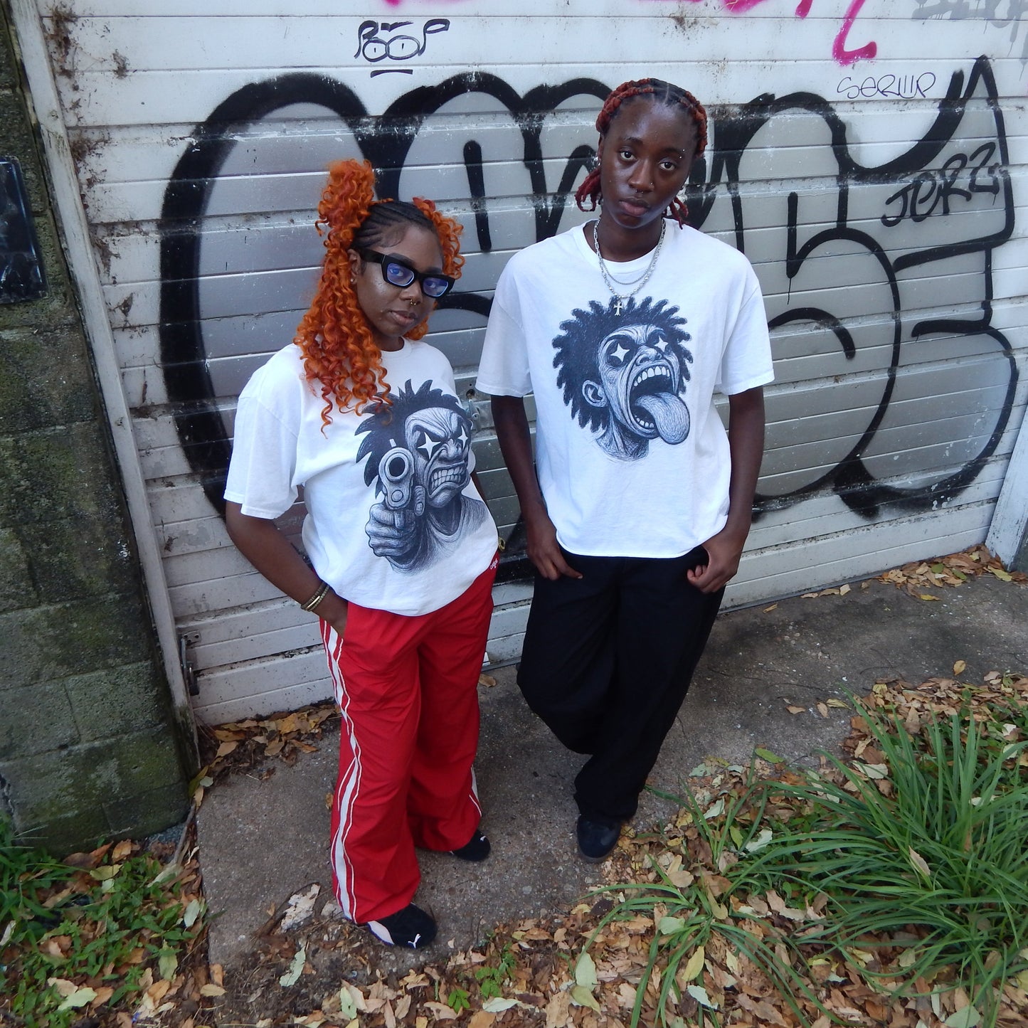 POINT BLANK - Oversized Graphic Tee