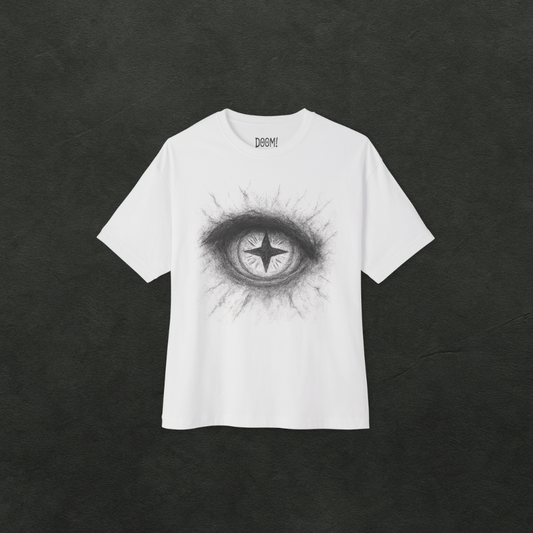 EYE OF DOOM - Oversized Graphic Tee
