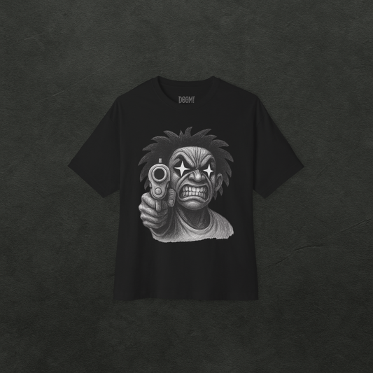 POINT BLANK - Oversized Graphic Tee