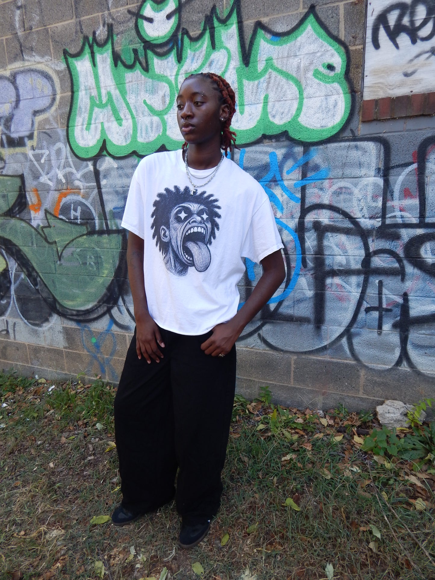 MENTAL BREAK - Oversized Graphic Tee