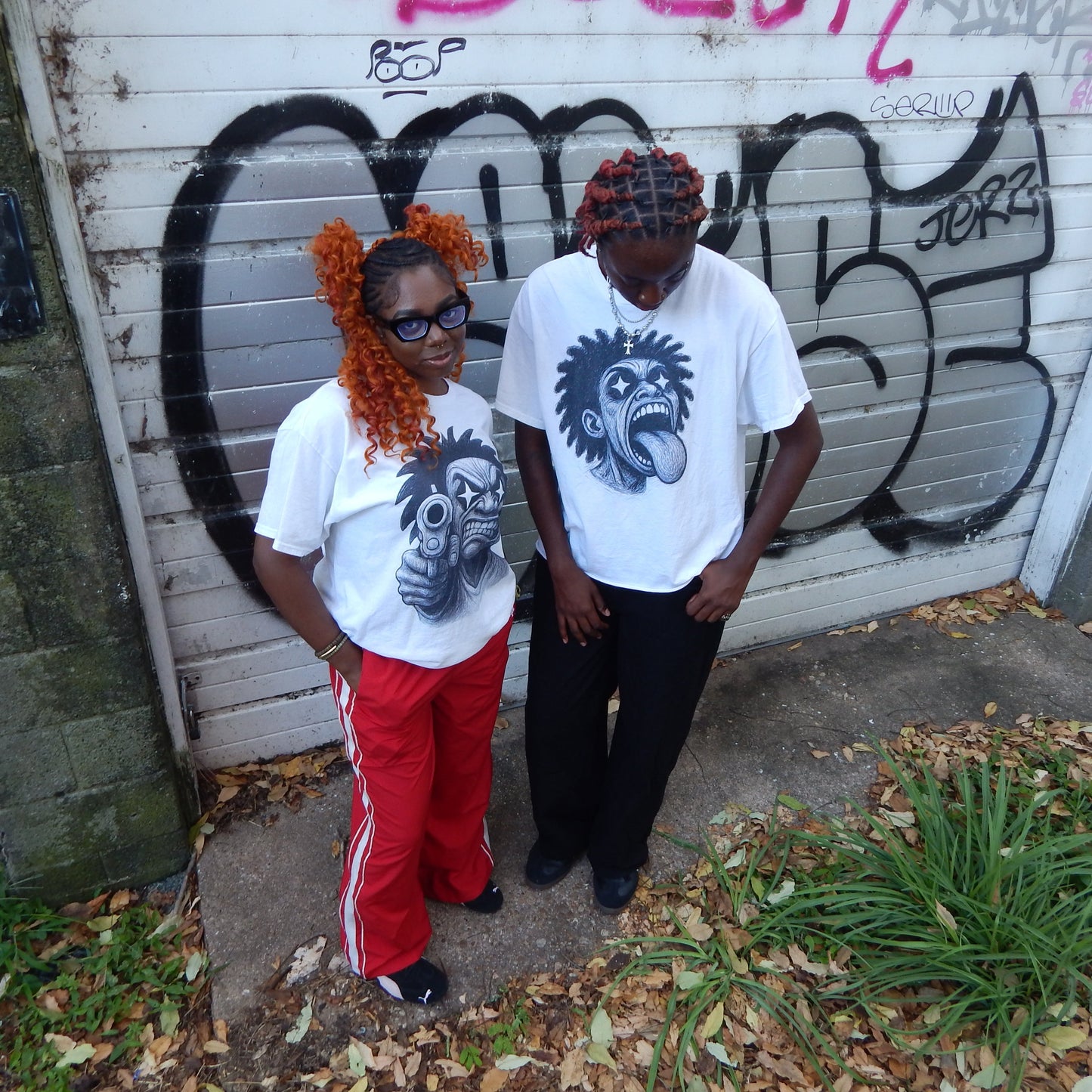 POINT BLANK - Oversized Graphic Tee
